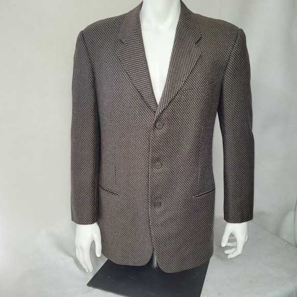 Giorgio Armani Le Collezioni Mens Sportcoat 39R Wool Made in Italy Blazer Jacket